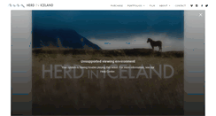 Desktop Screenshot of herdiniceland.com